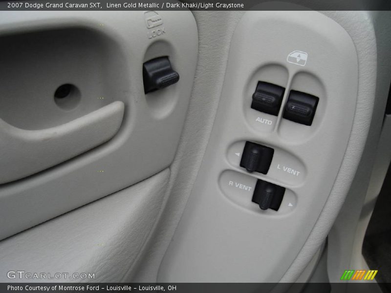 Linen Gold Metallic / Dark Khaki/Light Graystone 2007 Dodge Grand Caravan SXT