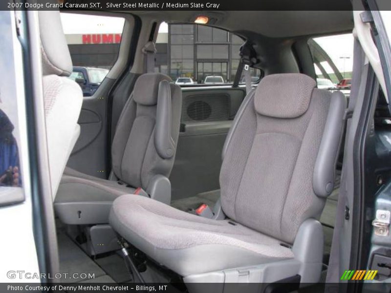 Silver Steel Metallic / Medium Slate Gray 2007 Dodge Grand Caravan SXT