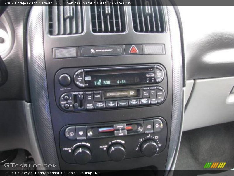 Silver Steel Metallic / Medium Slate Gray 2007 Dodge Grand Caravan SXT