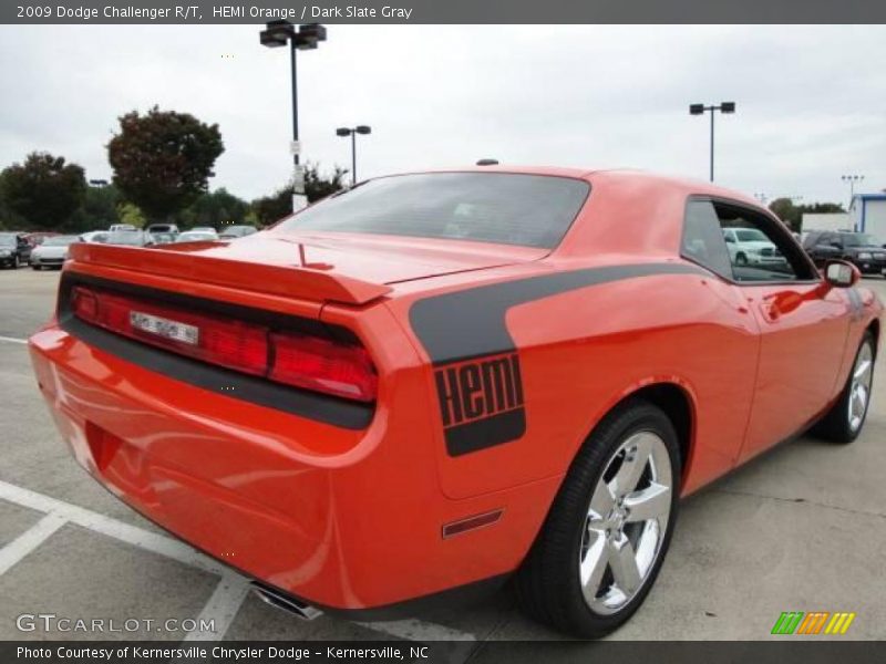 HEMI Orange / Dark Slate Gray 2009 Dodge Challenger R/T