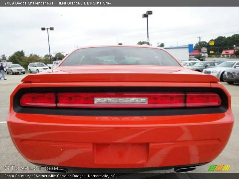 HEMI Orange / Dark Slate Gray 2009 Dodge Challenger R/T