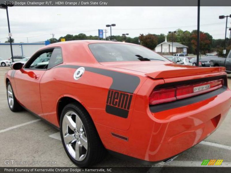 HEMI Orange / Dark Slate Gray 2009 Dodge Challenger R/T
