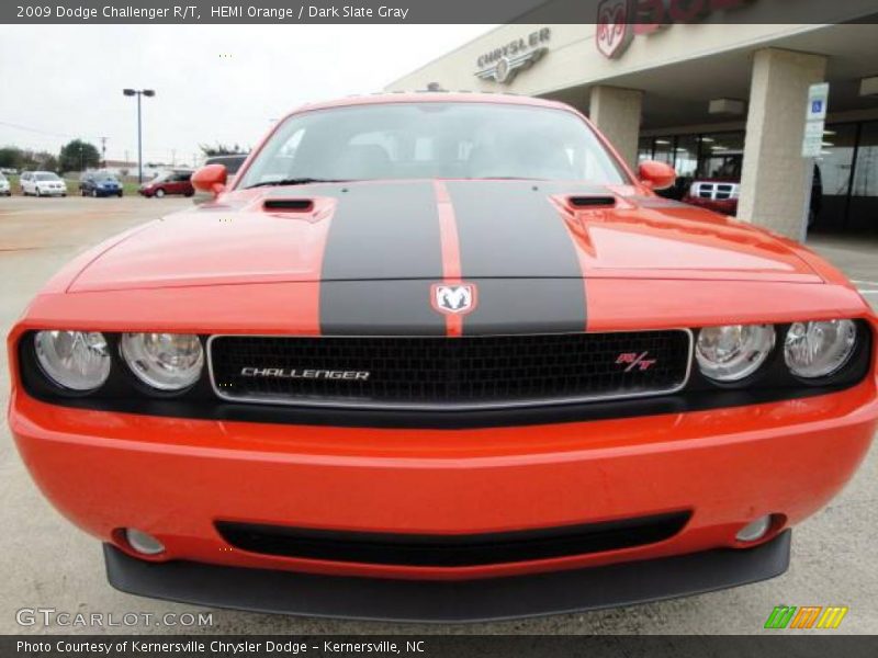 HEMI Orange / Dark Slate Gray 2009 Dodge Challenger R/T