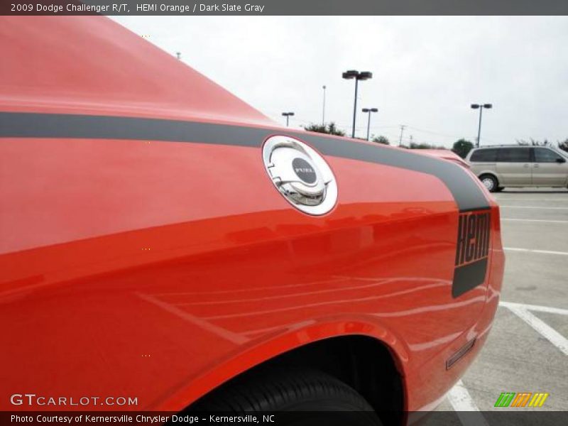 HEMI Orange / Dark Slate Gray 2009 Dodge Challenger R/T