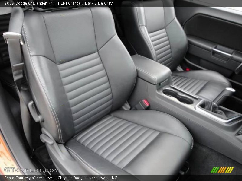 HEMI Orange / Dark Slate Gray 2009 Dodge Challenger R/T