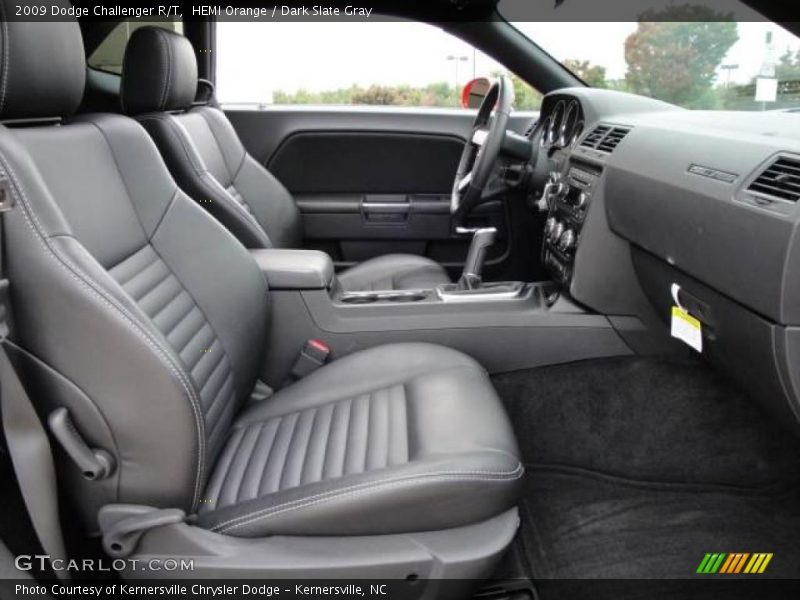 HEMI Orange / Dark Slate Gray 2009 Dodge Challenger R/T