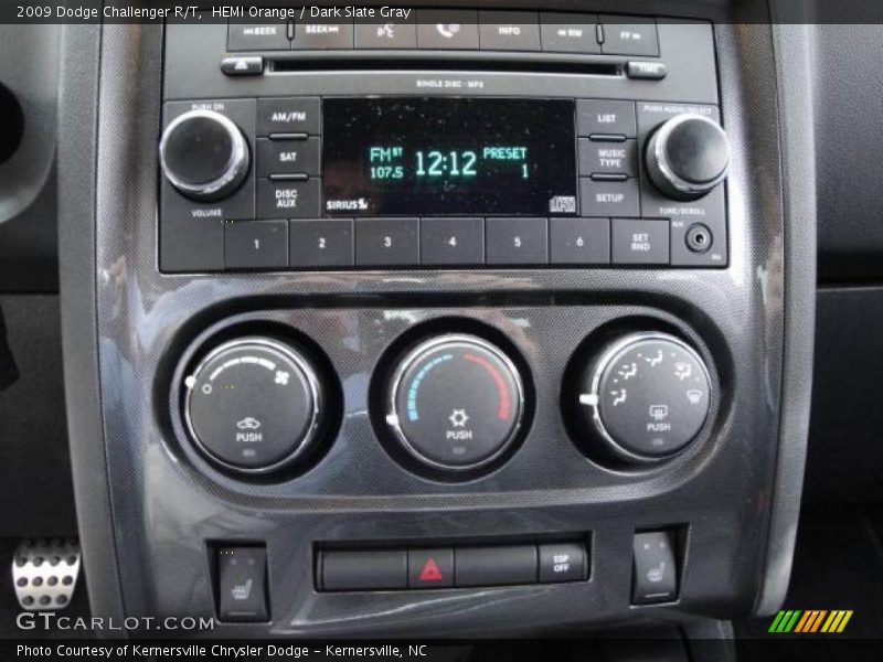 HEMI Orange / Dark Slate Gray 2009 Dodge Challenger R/T
