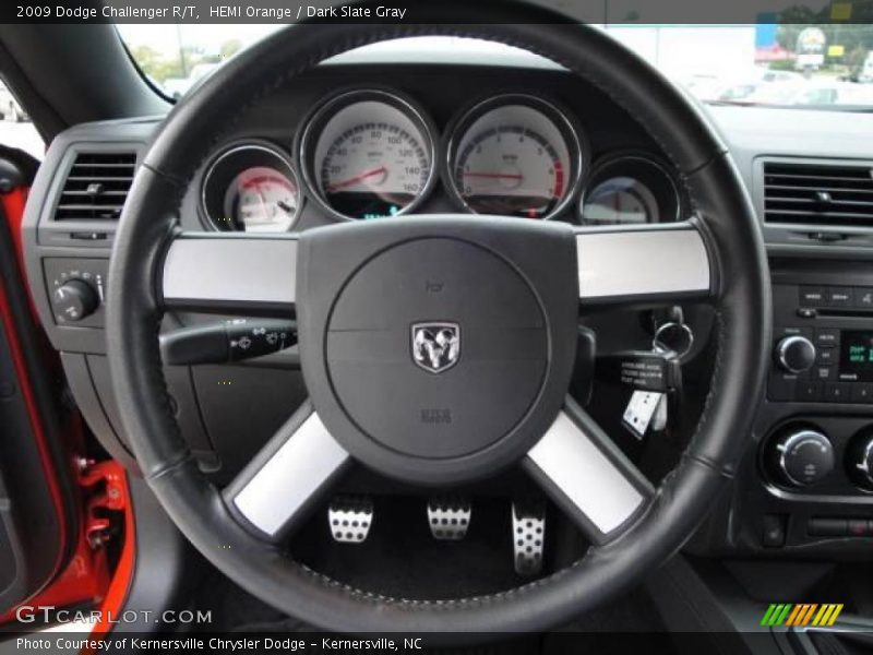 HEMI Orange / Dark Slate Gray 2009 Dodge Challenger R/T