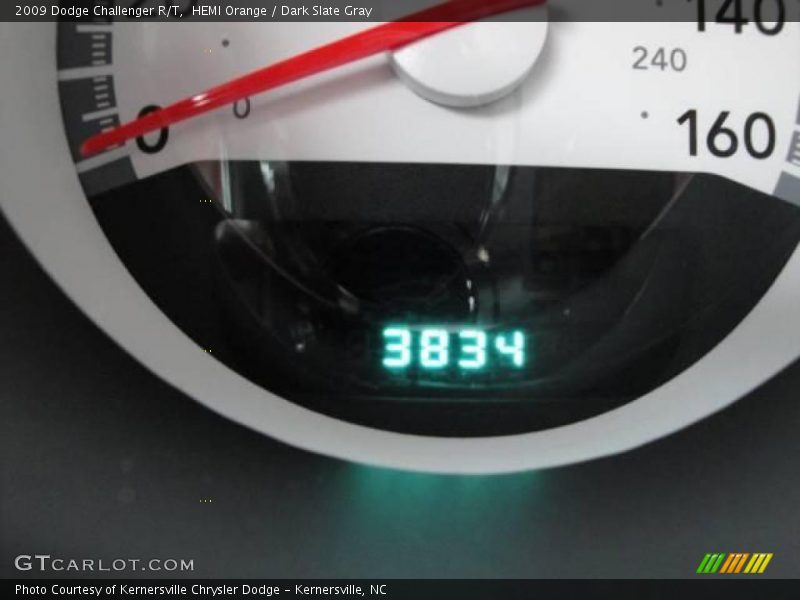 HEMI Orange / Dark Slate Gray 2009 Dodge Challenger R/T