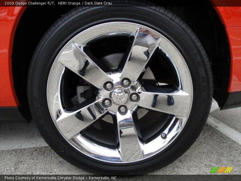 HEMI Orange / Dark Slate Gray 2009 Dodge Challenger R/T