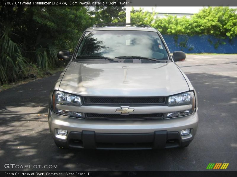 Light Pewter Metallic / Light Pewter 2002 Chevrolet TrailBlazer LTZ 4x4