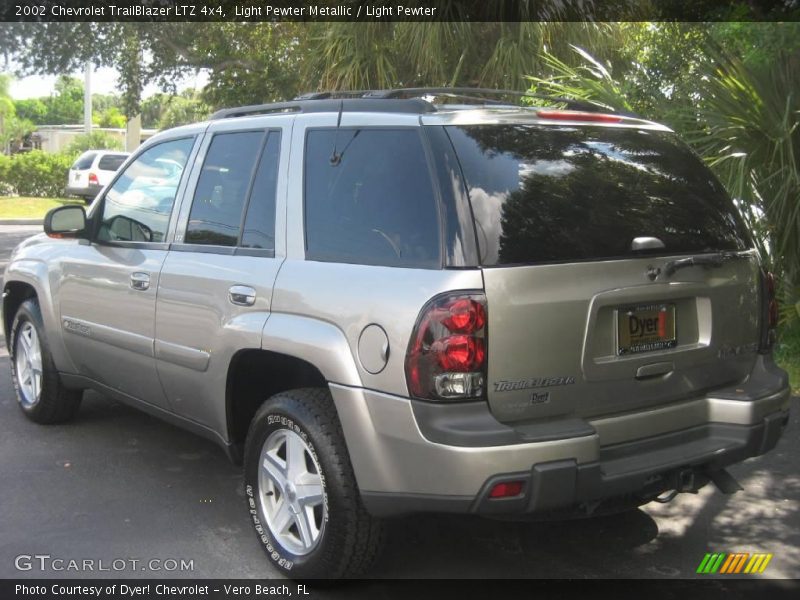 Light Pewter Metallic / Light Pewter 2002 Chevrolet TrailBlazer LTZ 4x4