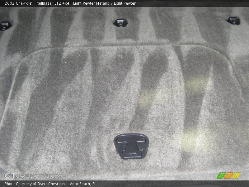 Light Pewter Metallic / Light Pewter 2002 Chevrolet TrailBlazer LTZ 4x4