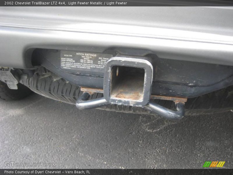Light Pewter Metallic / Light Pewter 2002 Chevrolet TrailBlazer LTZ 4x4