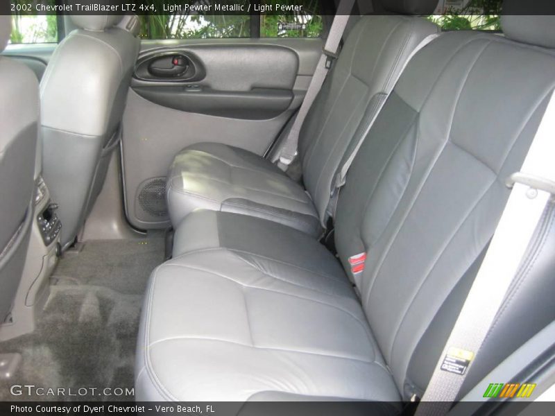 Light Pewter Metallic / Light Pewter 2002 Chevrolet TrailBlazer LTZ 4x4