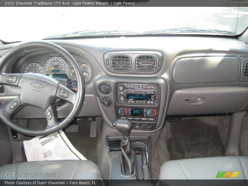Light Pewter Metallic / Light Pewter 2002 Chevrolet TrailBlazer LTZ 4x4
