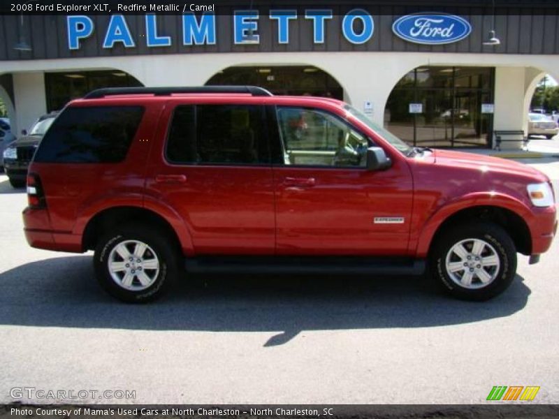 Redfire Metallic / Camel 2008 Ford Explorer XLT