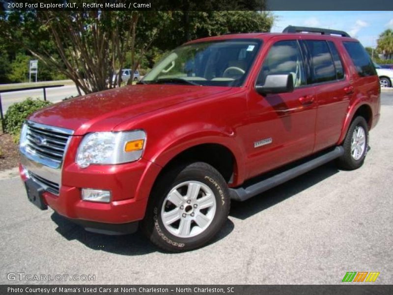Redfire Metallic / Camel 2008 Ford Explorer XLT