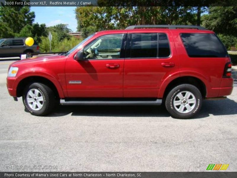 Redfire Metallic / Camel 2008 Ford Explorer XLT