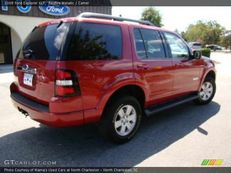 Redfire Metallic / Camel 2008 Ford Explorer XLT