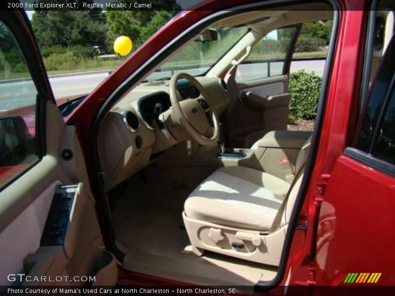 Redfire Metallic / Camel 2008 Ford Explorer XLT