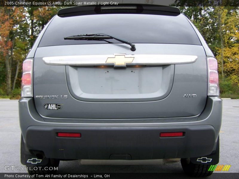 Dark Silver Metallic / Light Gray 2005 Chevrolet Equinox LS AWD