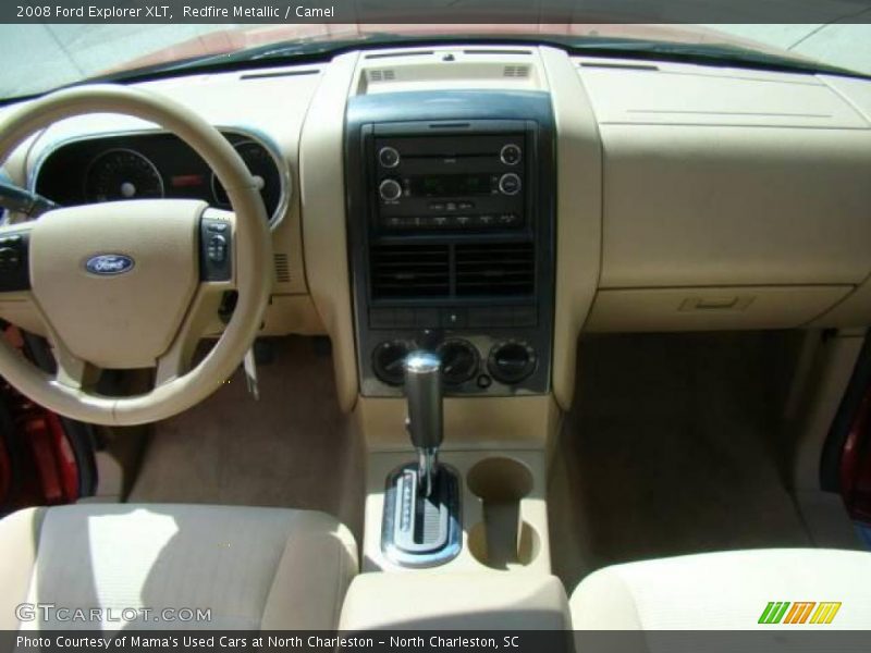 Redfire Metallic / Camel 2008 Ford Explorer XLT
