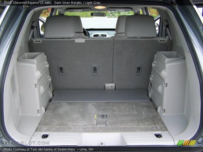 Dark Silver Metallic / Light Gray 2005 Chevrolet Equinox LS AWD