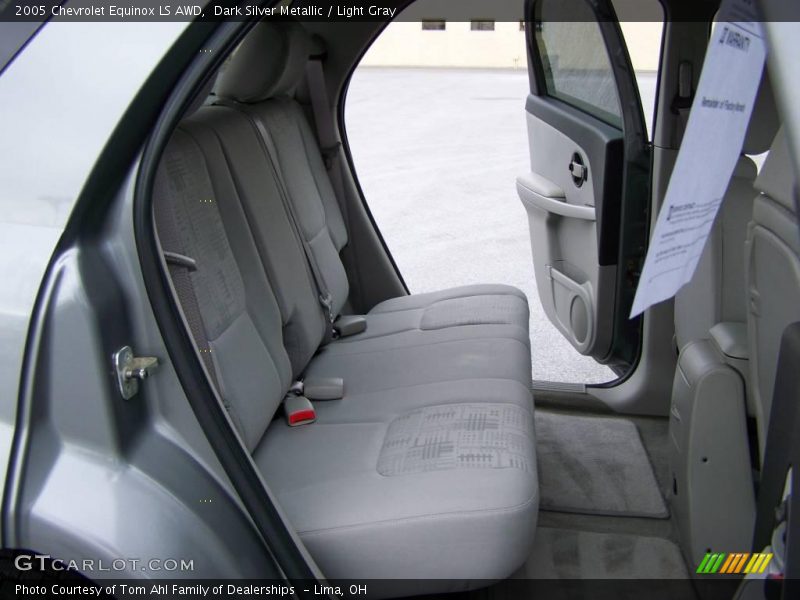 Dark Silver Metallic / Light Gray 2005 Chevrolet Equinox LS AWD