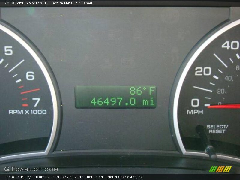 Redfire Metallic / Camel 2008 Ford Explorer XLT