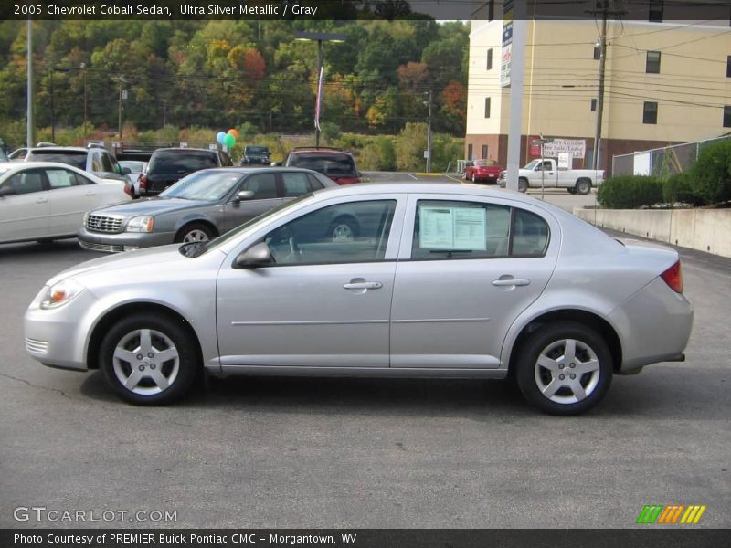 Ultra Silver Metallic / Gray 2005 Chevrolet Cobalt Sedan