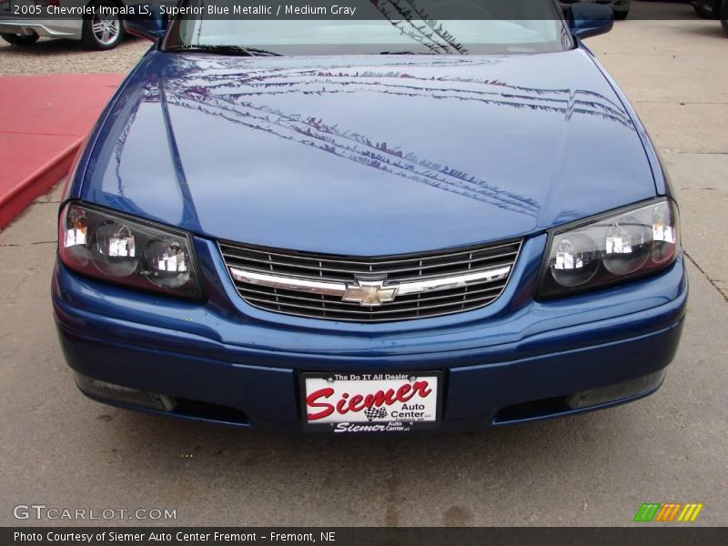 Superior Blue Metallic / Medium Gray 2005 Chevrolet Impala LS