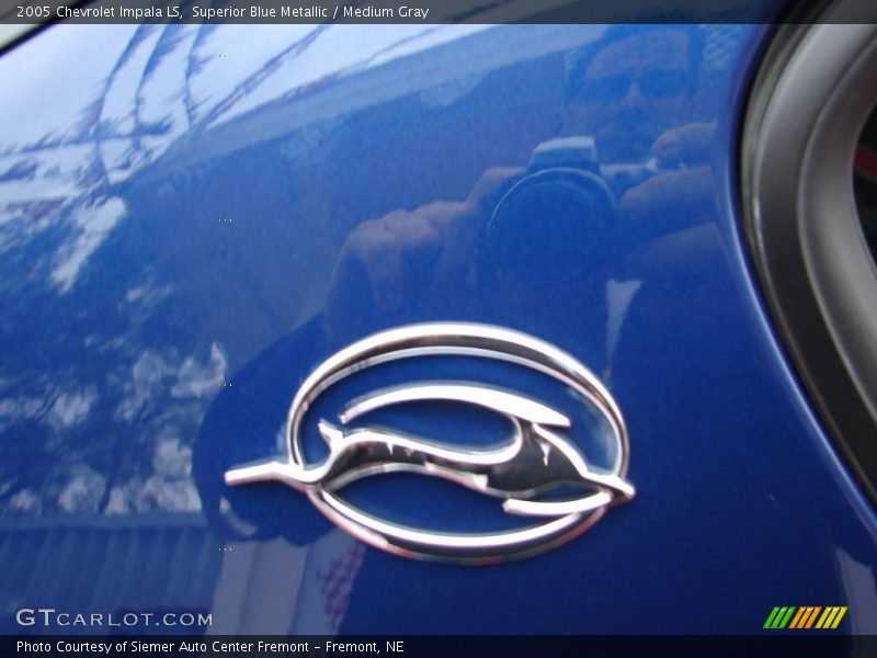 Superior Blue Metallic / Medium Gray 2005 Chevrolet Impala LS