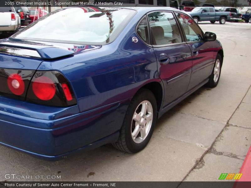 Superior Blue Metallic / Medium Gray 2005 Chevrolet Impala LS