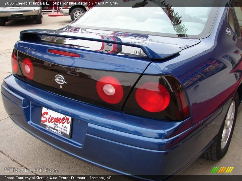 Superior Blue Metallic / Medium Gray 2005 Chevrolet Impala LS