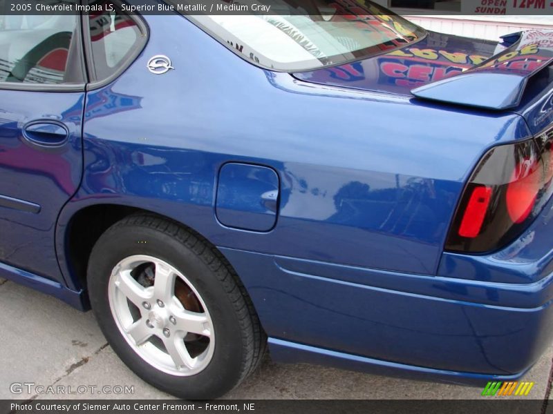 Superior Blue Metallic / Medium Gray 2005 Chevrolet Impala LS