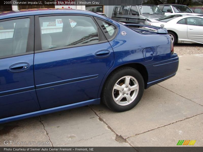Superior Blue Metallic / Medium Gray 2005 Chevrolet Impala LS