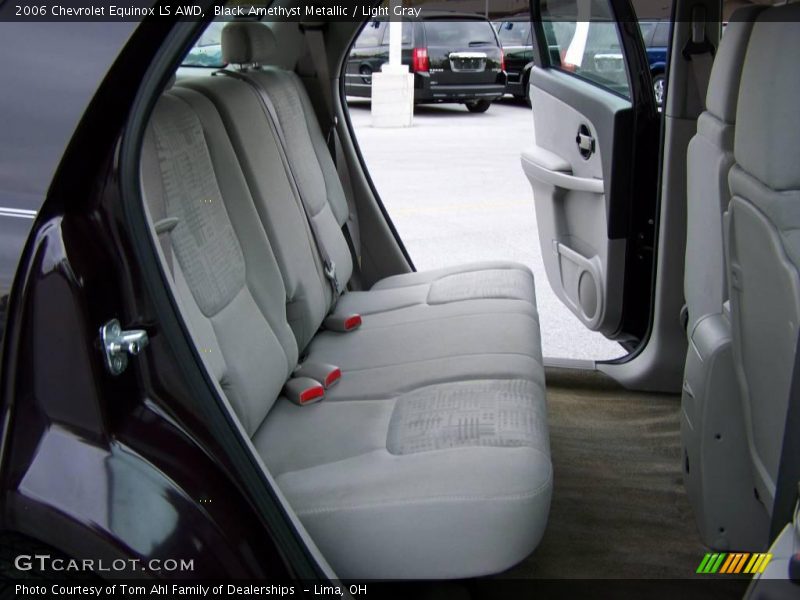 Black Amethyst Metallic / Light Gray 2006 Chevrolet Equinox LS AWD