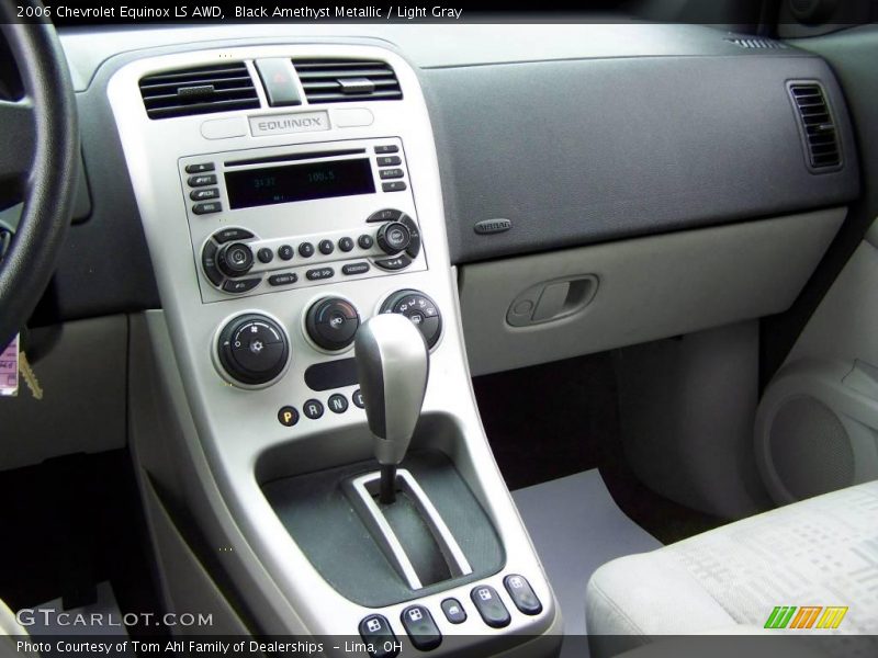 Black Amethyst Metallic / Light Gray 2006 Chevrolet Equinox LS AWD