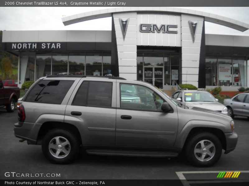 Graystone Metallic / Light Gray 2006 Chevrolet TrailBlazer LS 4x4