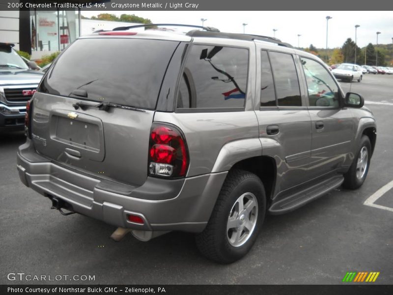 Graystone Metallic / Light Gray 2006 Chevrolet TrailBlazer LS 4x4