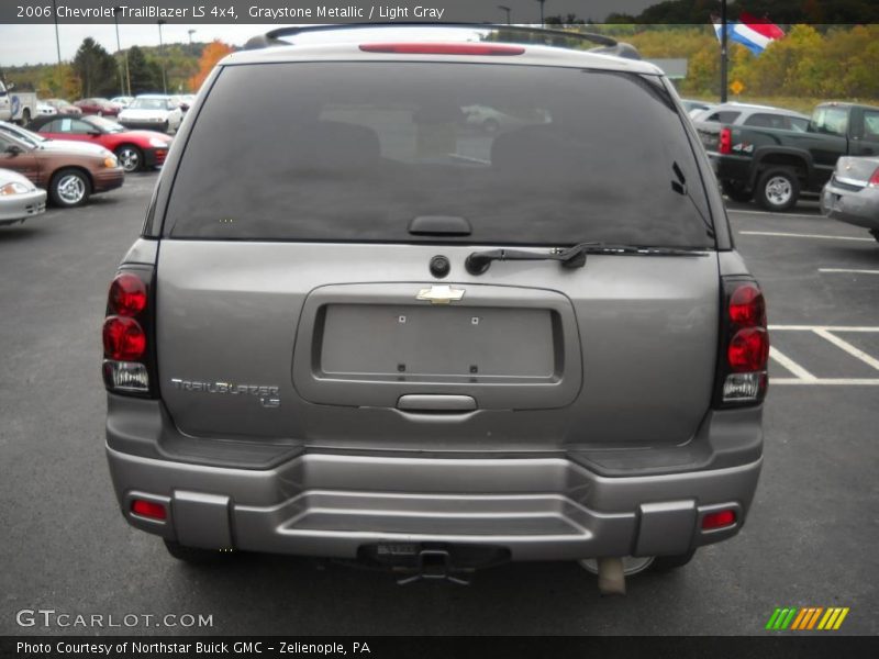 Graystone Metallic / Light Gray 2006 Chevrolet TrailBlazer LS 4x4