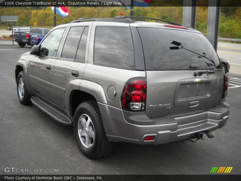 Graystone Metallic / Light Gray 2006 Chevrolet TrailBlazer LS 4x4