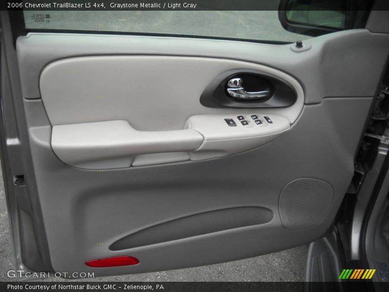 Graystone Metallic / Light Gray 2006 Chevrolet TrailBlazer LS 4x4
