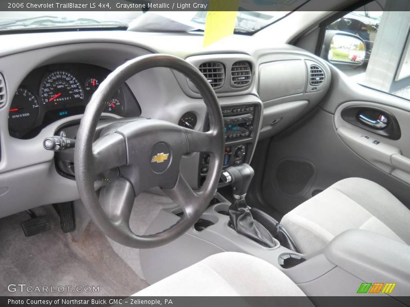 Graystone Metallic / Light Gray 2006 Chevrolet TrailBlazer LS 4x4
