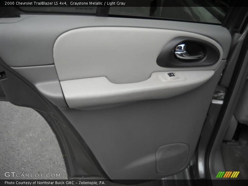 Graystone Metallic / Light Gray 2006 Chevrolet TrailBlazer LS 4x4