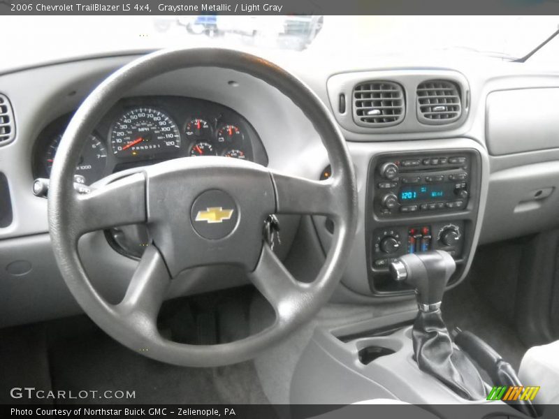 Graystone Metallic / Light Gray 2006 Chevrolet TrailBlazer LS 4x4