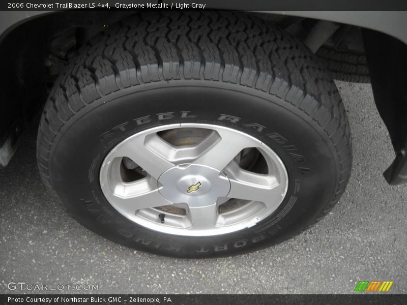 Graystone Metallic / Light Gray 2006 Chevrolet TrailBlazer LS 4x4