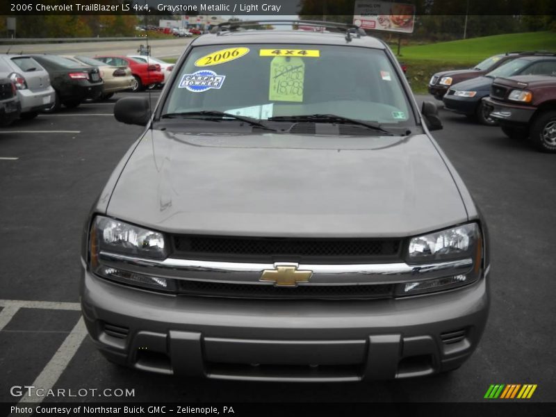 Graystone Metallic / Light Gray 2006 Chevrolet TrailBlazer LS 4x4