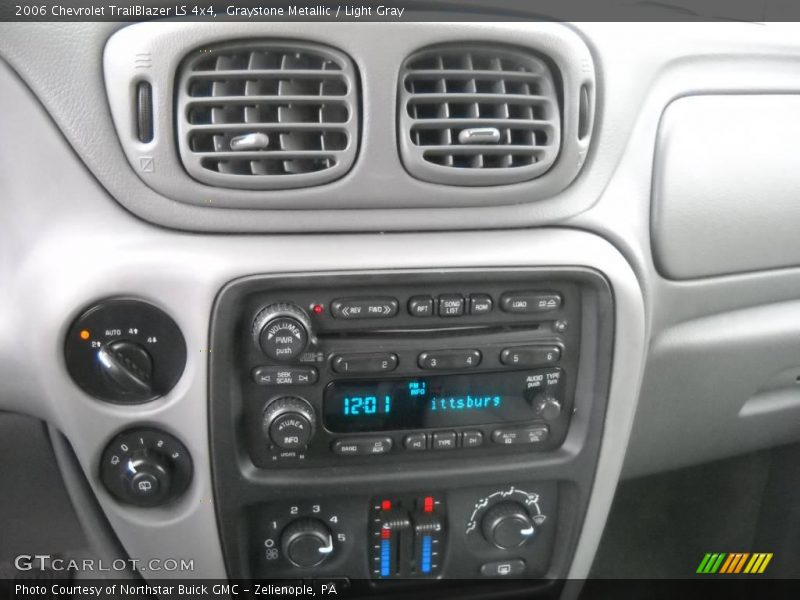 Graystone Metallic / Light Gray 2006 Chevrolet TrailBlazer LS 4x4